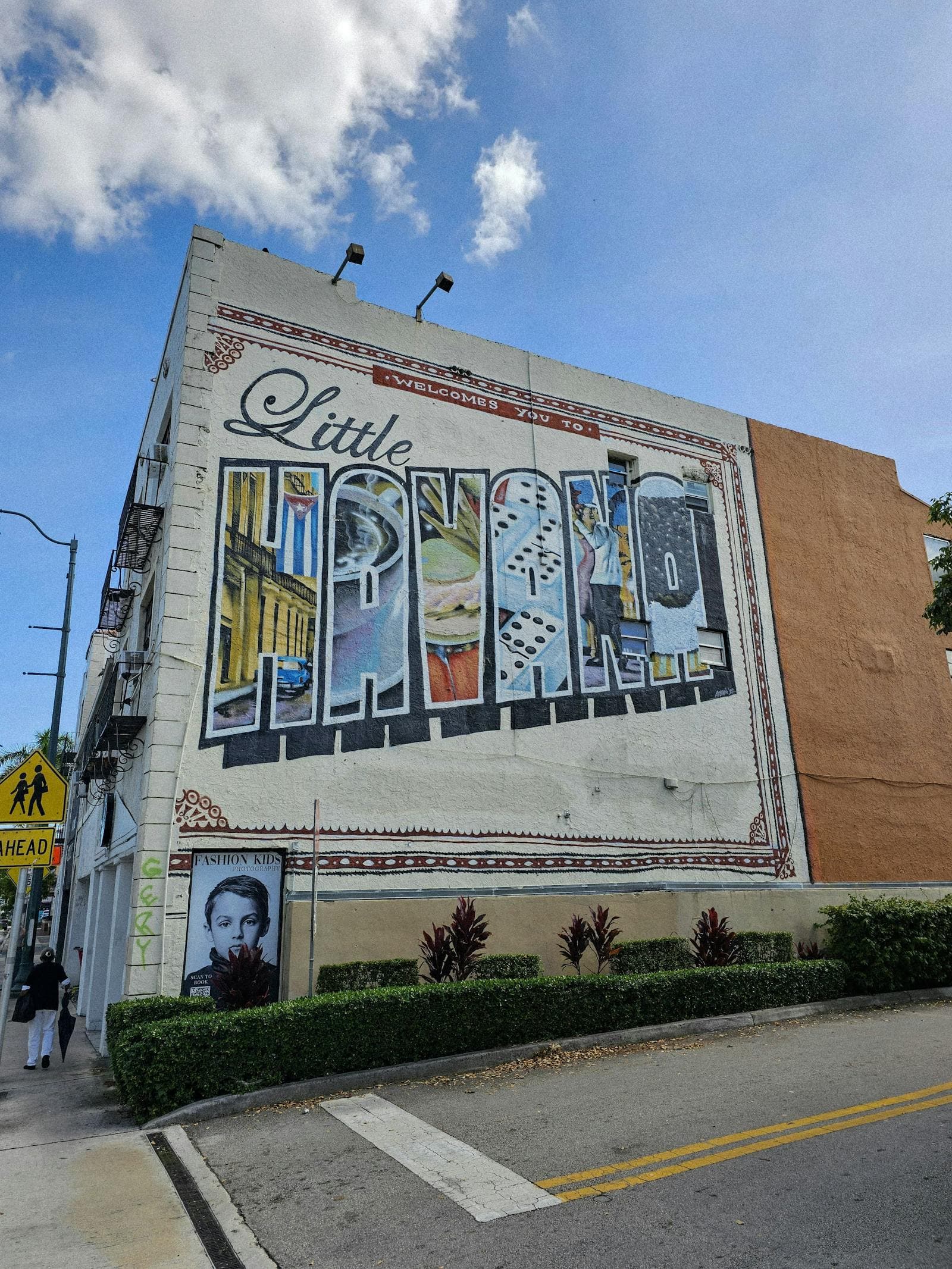 Máximo Gómez (Domino) Park on Calle Ocho in Little Havana — pavilion and bust at the iconic dominoes gathering spot